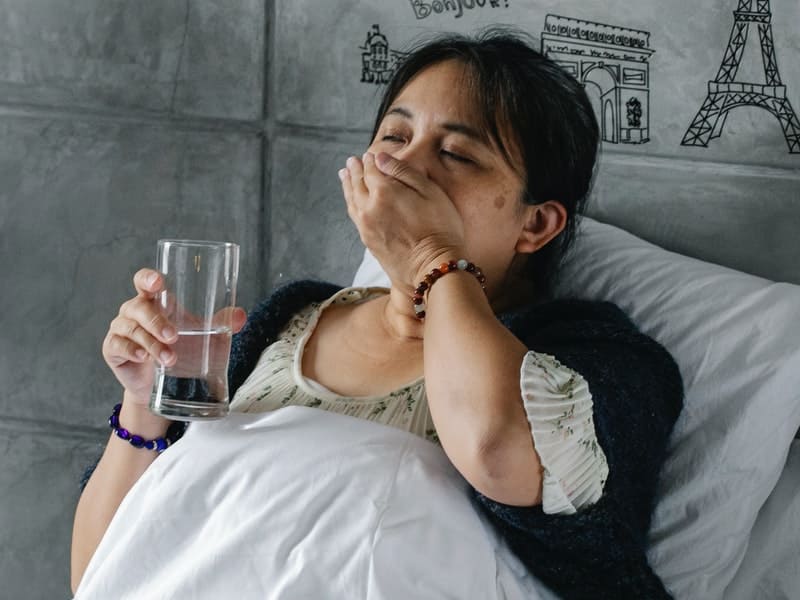 Engasgar com saliva e o seu significado espiritual