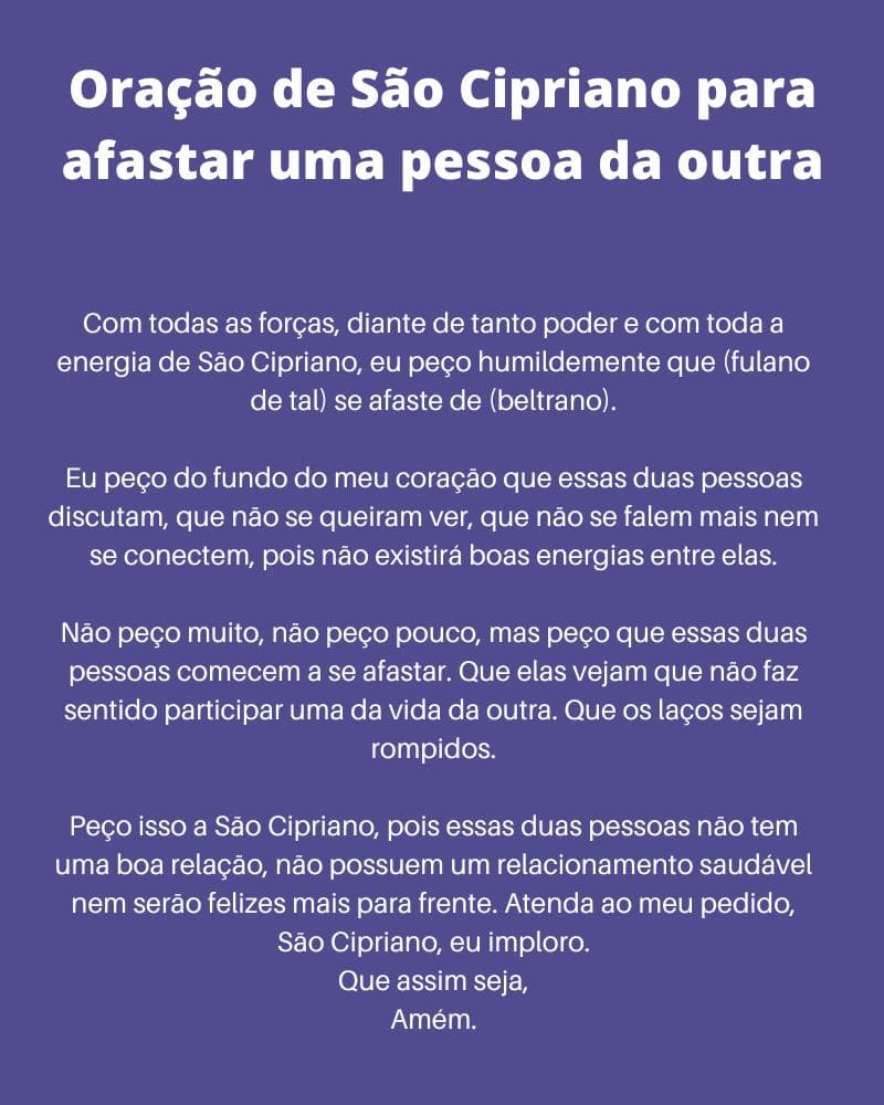 6. Oração de São Cipriano para afastar todos os inimigos de uma vez por todas - cópia
