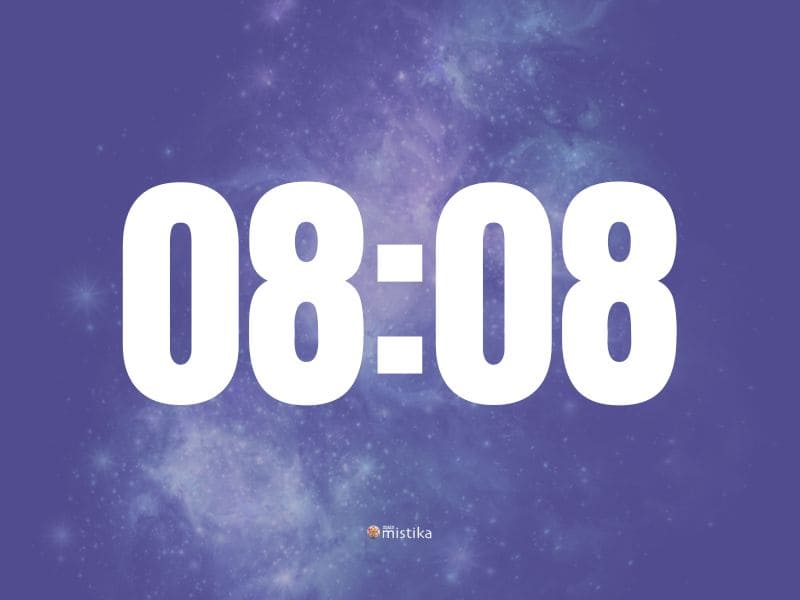 08:08 significado das horas iguais