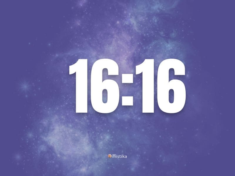 significado das horas iguais 16-16