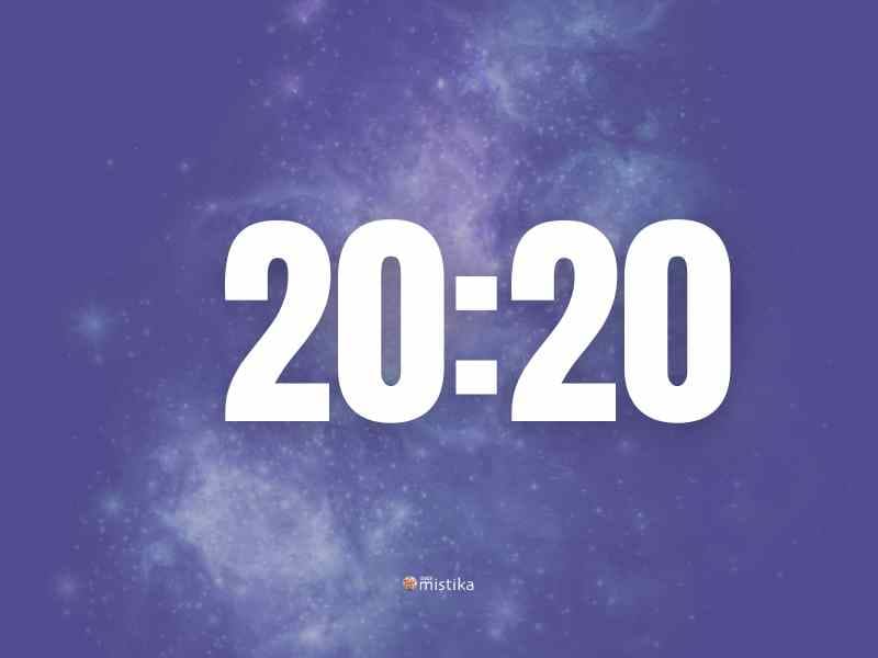 20:20 horas iguais