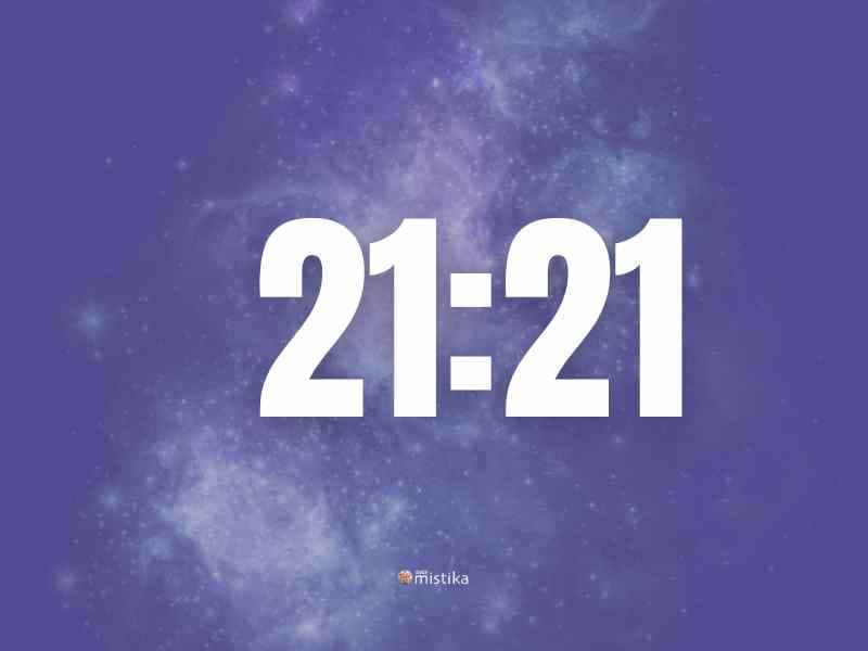 21-21 significado das horas iguais