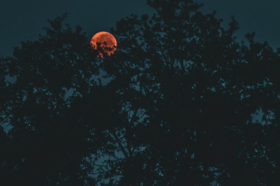 o que simboliza a lua de sangue