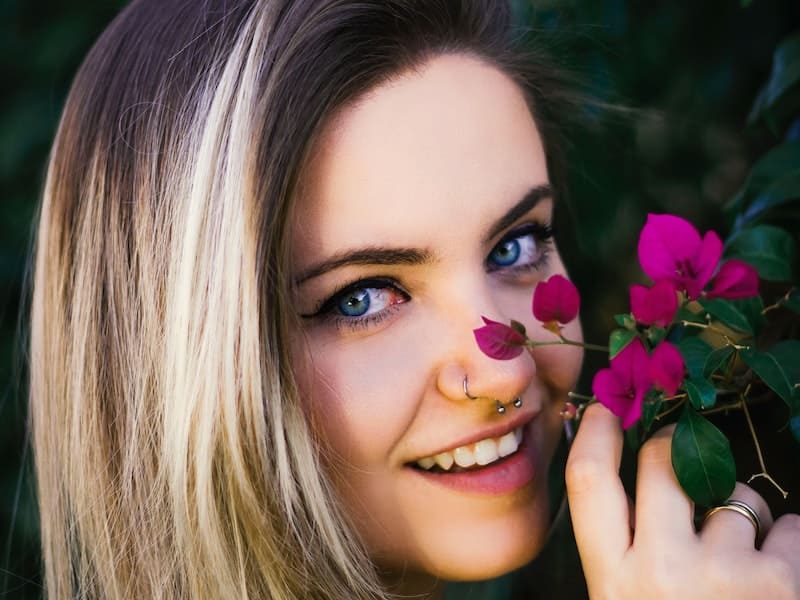 sentir cheiro a flores do nada